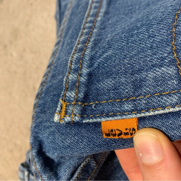 Vintage Levi’s Denim Medium/Dark Wash “Mom Short” Style - Picture 4 of 4